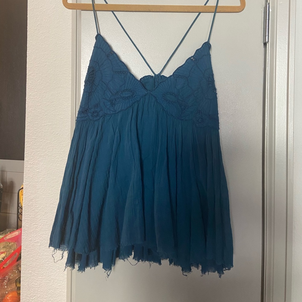 Blue Tank Top